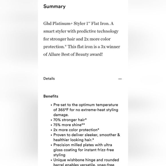 GHD Platinum + Professional Performance 1" Smart Styler - Picture 11 of 14